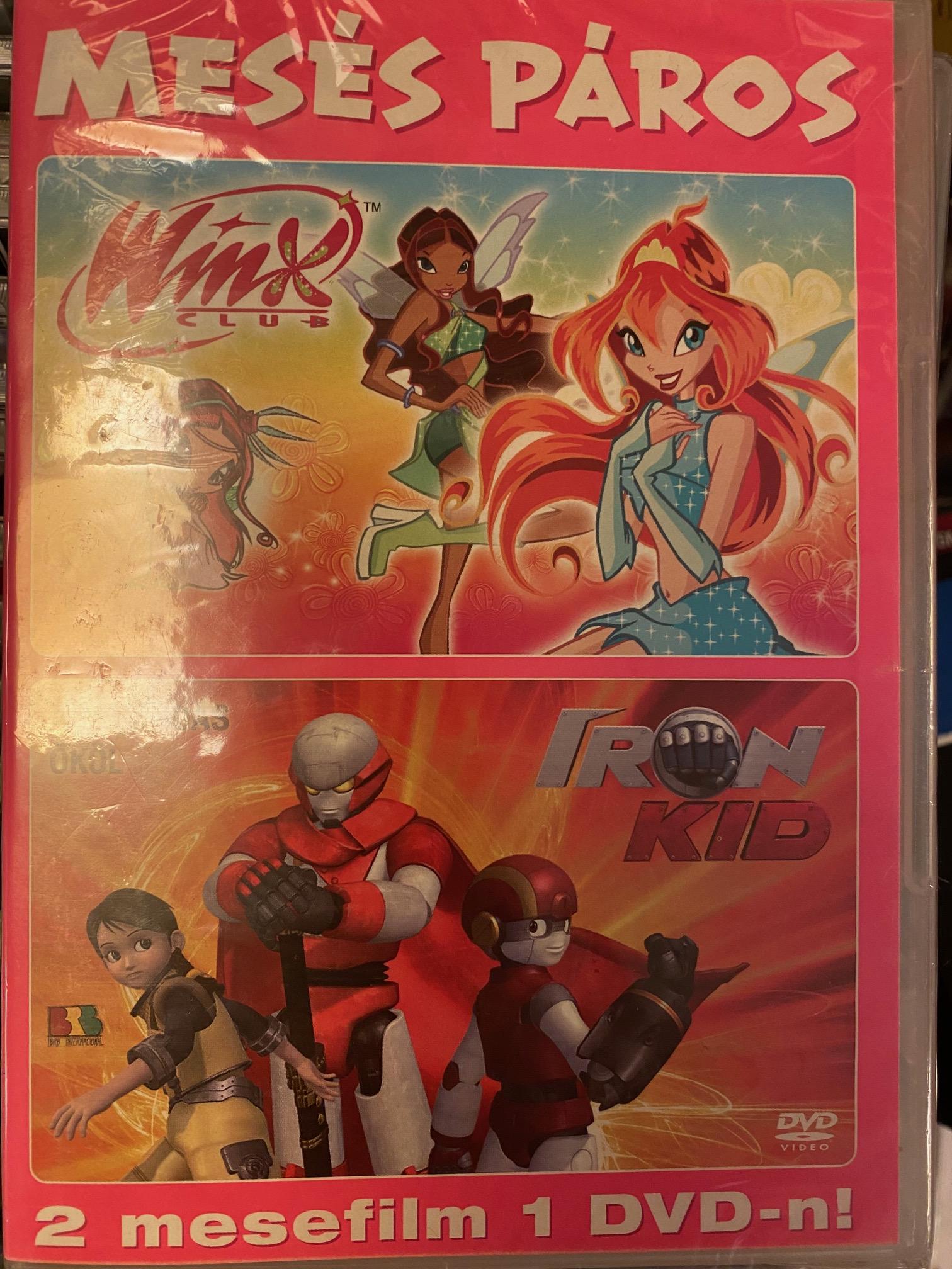 MESÉS PÁROS :WINX CLUB/IRON KID MESÉS PÁROS: WINX CLUB/ IRON KID : A LEGENDÁS ÖKÖL (DVD) | Lemezkuckó CD bolt