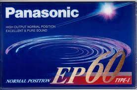 Panasonic EP 60 (Audio Cassette) | Lemezkuckó CD bolt