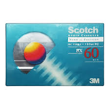 Scotch BX 60 audio kazetta (Audio Cassette) | Lemezkuckó CD bolt