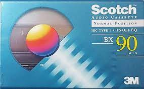 Scotch BX 90 audio kazetta 3M (Audio Cassette) | Lemezkuckó CD bolt