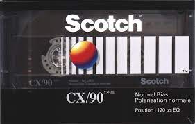 Scotch CX 90 audio kazetta (Audio Cassette) | Lemezkuckó CD bolt