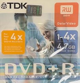 TDK DVD+R 1-4x 4.7gb TDK DVD+R 1-4x 4.7gb (DVD) | Lemezkuckó CD bolt