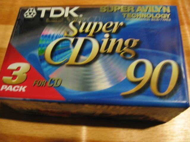 TDK Super CD Ing 90 TDK Super CD Ing 90  (3-as csomag) (Audio Cassette) | Lemezkuckó CD bolt