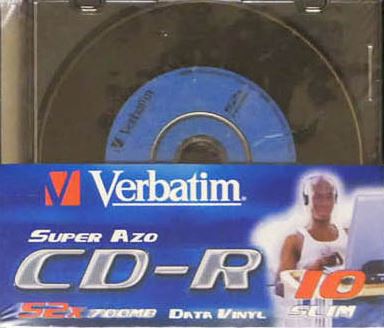 Verbatim CD-R 52X700mb 10 slim pack (CD) | Lemezkuckó CD bolt