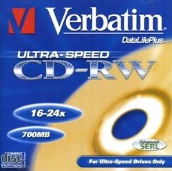 Verbatim CD-RW 16-24x (CD) | Lemezkuckó CD bolt