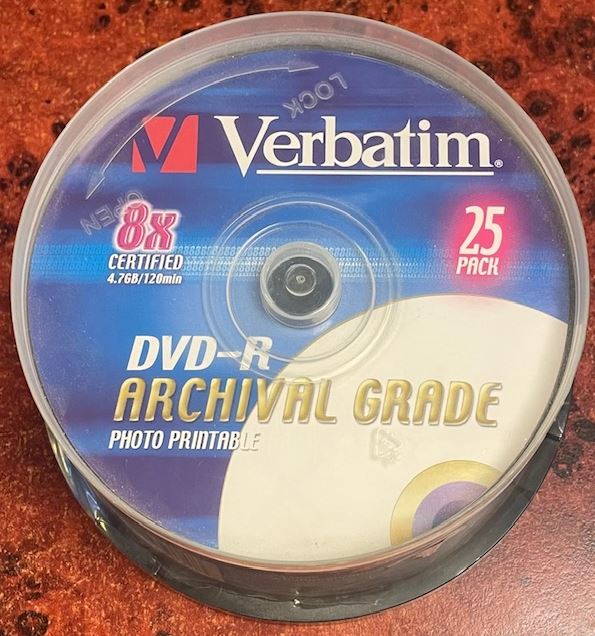 Verbatim DVD-R Archival Grade, Photo printable, 25pack Verbatim DVD-R Archival Grade, Photo printable, 25pack (DVD) | Lemezkuckó CD bolt