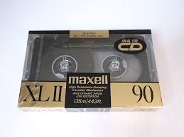 Maxell XL II 90 üres audio kazetta (Audio Cassette) | Lemezkuckó CD bolt